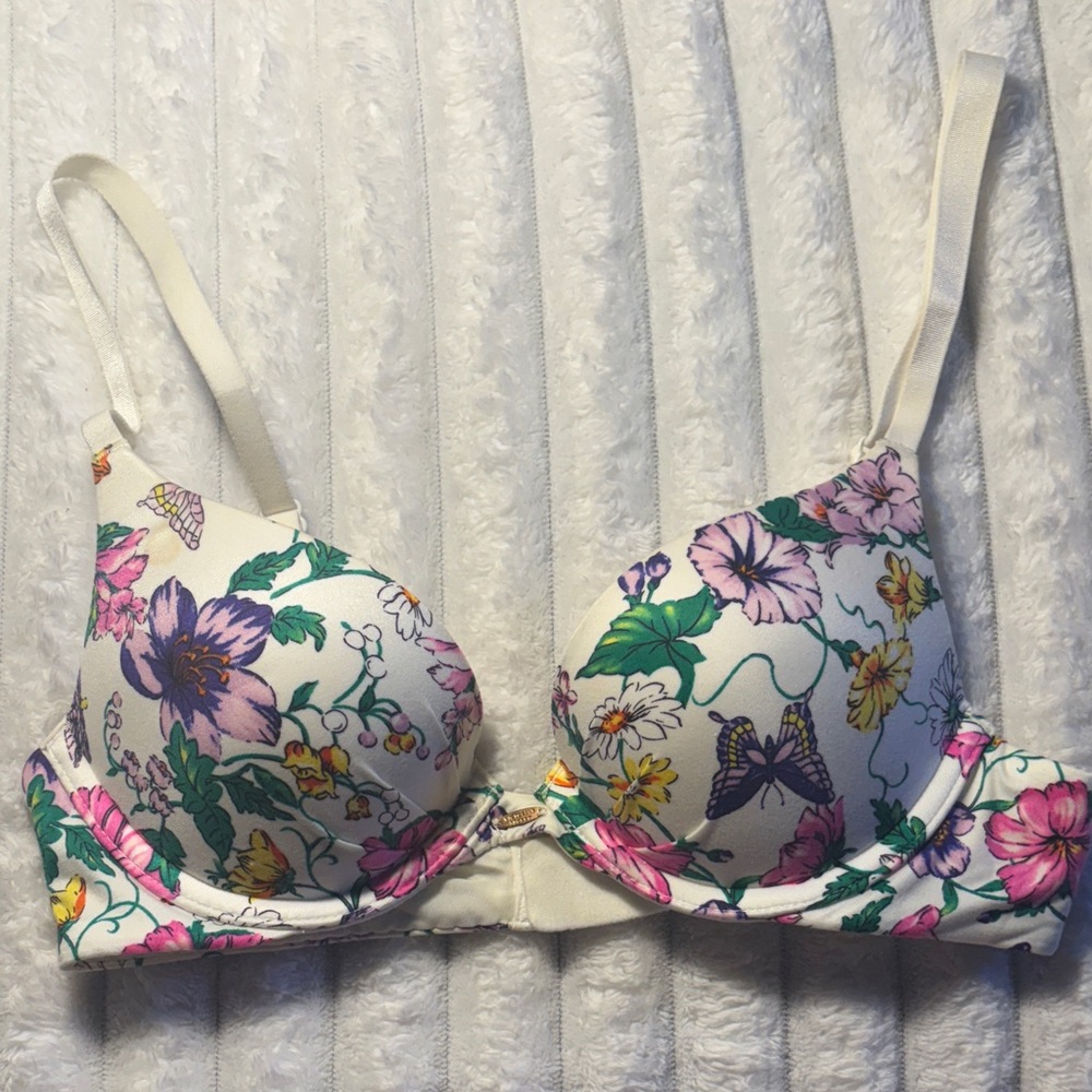 Victoria's Secret Floral Multicolor Bra